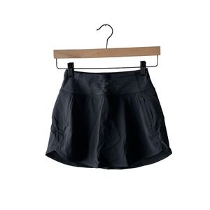Outdoor Voices Size XXS Black Zip Pocket Hudson 4" Tennis Cheer Skort - New